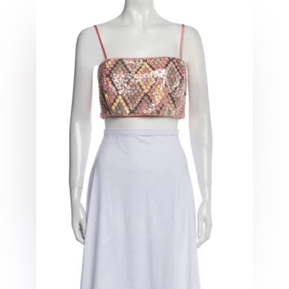 CAROLINE CONSTAS CROP TOP - Picture 5 of 9